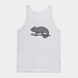 Chameleon Ink Art - cool and cute animal design (on white) Tank Top